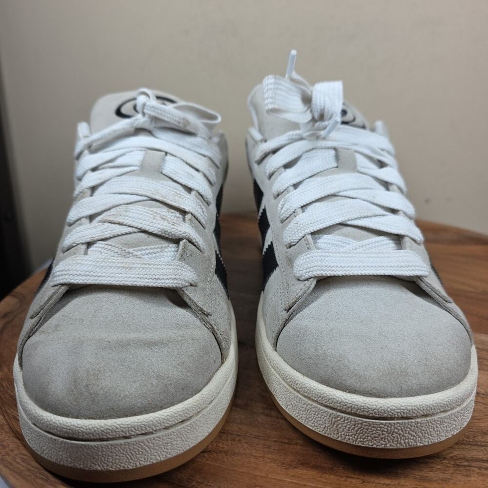 Adidas Campus 00s Crystal White Black Womens Gray Size 11 Low Top Shoes GY0042 - Picture 3 of 9